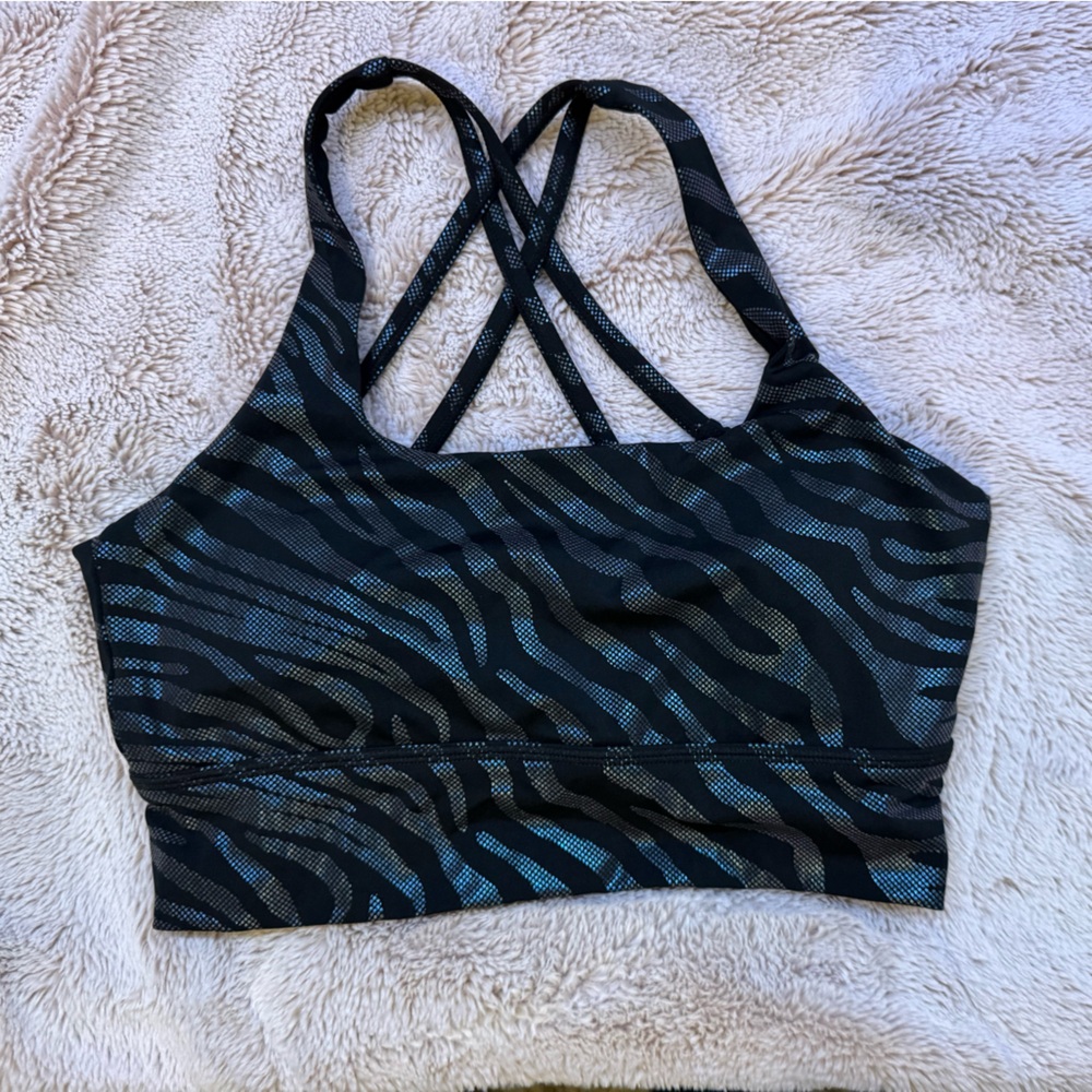 NWOT CVG Small Leopard Sports Bra